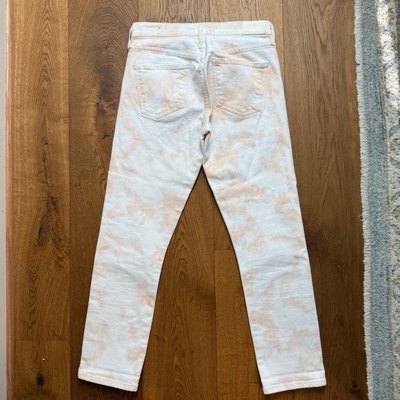 Citizens of Humanity COH Emerson Slim Boyfriend Cropped Jeans Rose Cloud Sz 24 - Picture 9 of 11